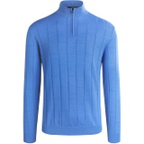 BUGATCHI Daxton Long Sleeve Sweater 1/4 Zip Mock Neck