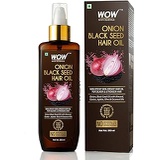 BUYWOW WOW Onion Black Seed Hair Oil for Natural Hair Care and Growth, Essential Vitamins In Almond, Castor, Jojoba, Olive & Coconut Oils For Dry Scalp and Hair, Slow Down Hair Loss, Thic