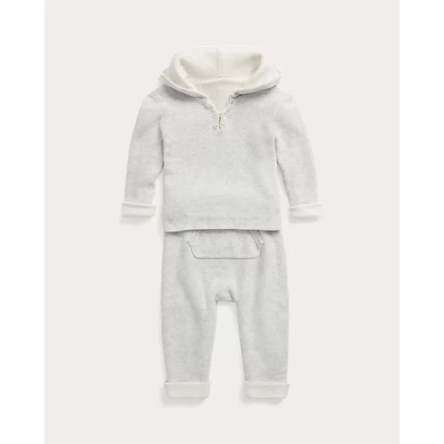 폴로 랄프로렌 Reversible Cotton Sweater & Pant Set