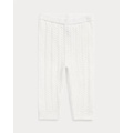 Cable-Knit Organic Cotton Sweater Pant