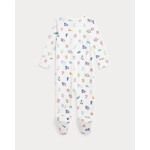 폴로 랄프로렌 RL Baby x Riley Sheehey Cotton Coverall