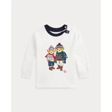 Polo Bear Cotton Long-Sleeve Tee