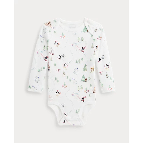 폴로 랄프로렌 RL Baby x Riley Sheehey Cotton Bodysuit