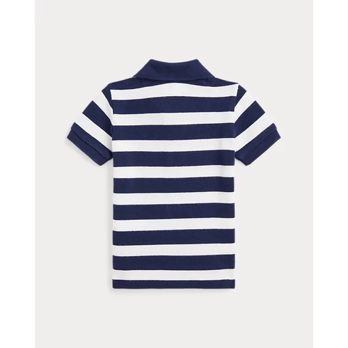 폴로 랄프로렌 Striped Cotton Mesh Polo Shirt