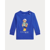 Polo Bear Cotton Long-Sleeve Tee