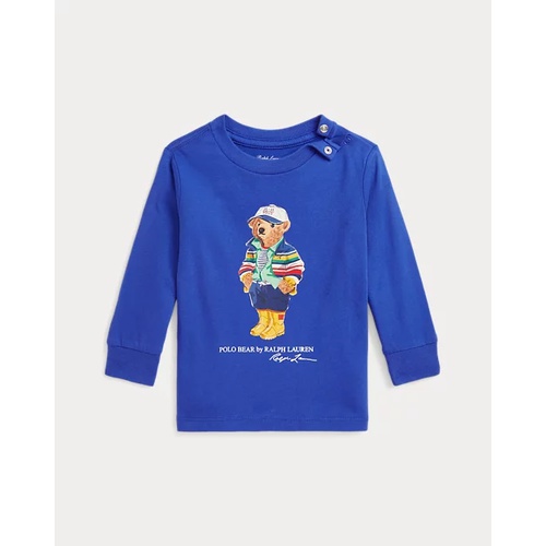 폴로 랄프로렌 Polo Bear Cotton Long-Sleeve Tee