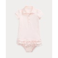 Ruffled Polo Dress & Bloomer