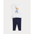 Polo Bear Jersey Tee & Legging Set