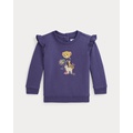 Polo Bear Ruffled Fleece Sweatshirt