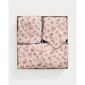 Floral Cotton Interlock 3-Piece Gift Set