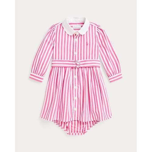 폴로 랄프로렌 Striped Poplin Shirtdress & Bloomer