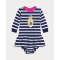 Polo Bear French Terry Dress & Bloomer