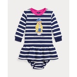 Polo Bear French Terry Dress & Bloomer