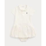 Nautical Mesh Polo Dress & Bloomer