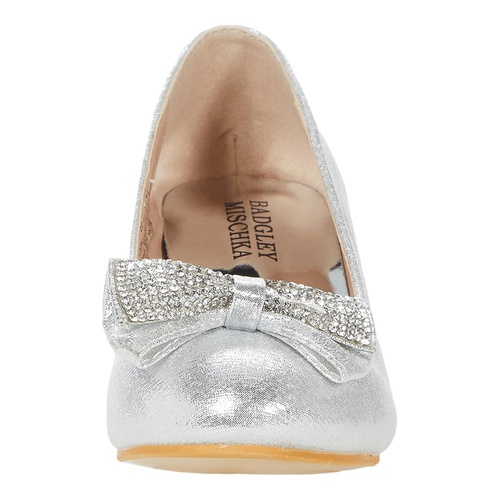  Badgley Mischka Kids Brittany Bow Toe Pump (Little Kid/Big Kid)