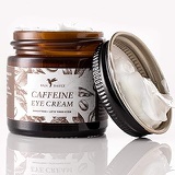 Caffeine Eye Cream by Baja Basics, Reduces Dark Circles & Puffiness, Brightens & Lifts Tired Eyes, Anti Aging, Moisturizer for Dry Skin, Collagen Boost, Anti Wrinkle, Toxin Free, N