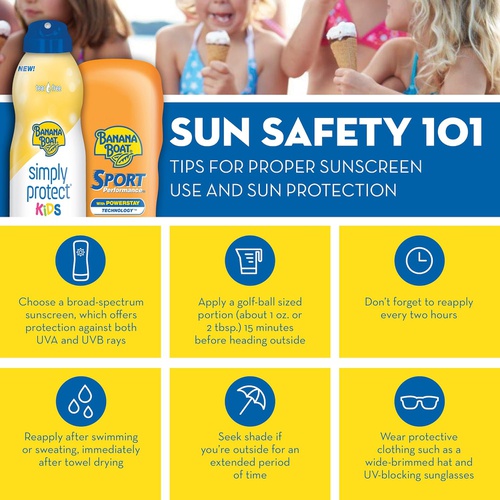  Banana Boat UltraMist Kids MAX Protect & Play Clear Spray Sunscreen SPF 100: 6 OZ