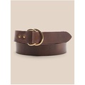 bananarepublic Distressed Leather D Ring Belt