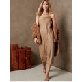 bananarepublic Cowl-Neck Satin Slip Dress