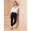 bananarepublic Slim-Fit Flat-Front Authentic Chino