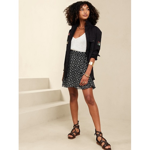 바나나리퍼블릭 bananarepublic Wrap Mini Skirt