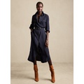 bananarepublic Utility Maxi Shirtdress