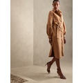 bananarepublic Vegan Suede Midi Shirtdress
