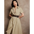 bananarepublic Button-Down Midi Shirtdress