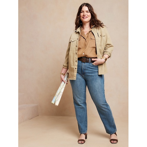 바나나리퍼블릭 bananarepublic Curvy Rigid Straight Jean