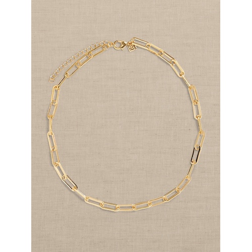 바나나리퍼블릭 bananarepublic Paperclip Chain Necklace