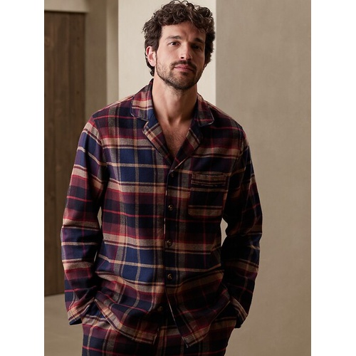 바나나리퍼블릭 bananarepublic Flannel Pajama Top