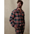 bananarepublic Flannel Pajama Top