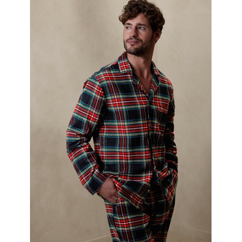 바나나리퍼블릭 bananarepublic Flannel Pajama Top