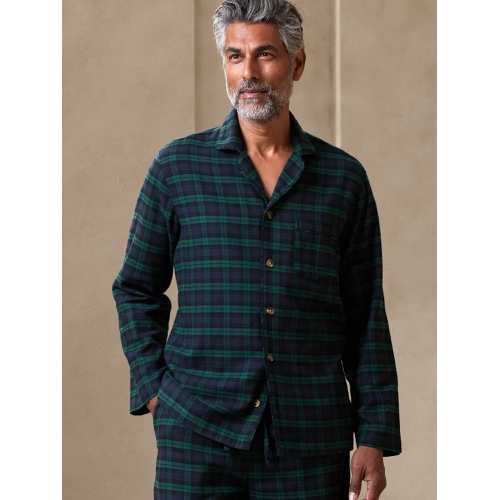 바나나리퍼블릭 bananarepublic Flannel Pajama Top