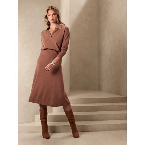 바나나리퍼블릭 bananarepublic Cashmere Midi Sweater Skirt