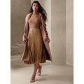 bananarepublic Pleated Maxi Skirt