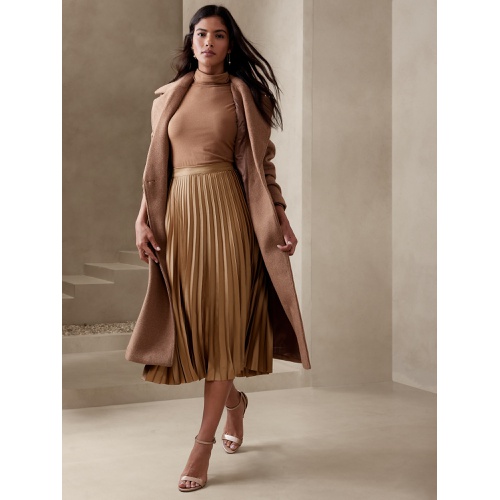 바나나리퍼블릭 bananarepublic Pleated Maxi Skirt