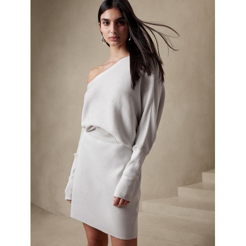 바나나리퍼블릭 bananarepublic Shine Mini Sweater Skirt