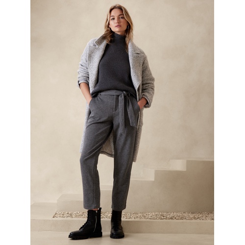 바나나리퍼블릭 bananarepublic Double-Knit Tapered Pant