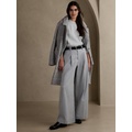 bananarepublic Loulou Wide-Leg Flannel Pant