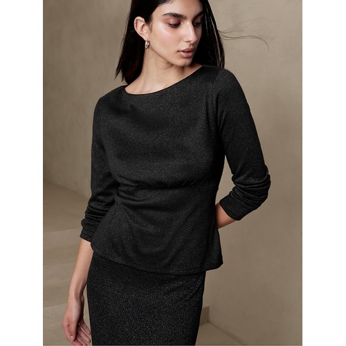 바나나리퍼블릭 bananarepublic Knit Lurex Top