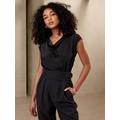 bananarepublic Cowl-Neck Top