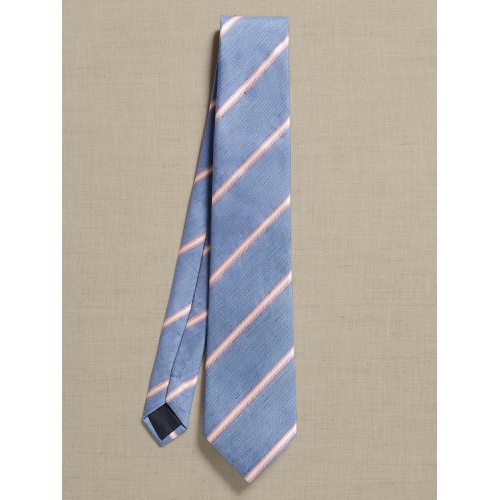 바나나리퍼블릭 bananarepublic Blue/Pink Striped Tie