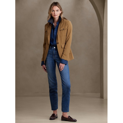 바나나리퍼블릭 bananarepublic Drapey Twill Blazer