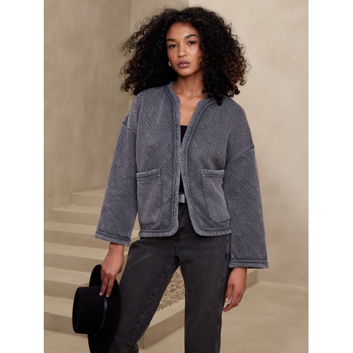 바나나리퍼블릭 bananarepublic Quilted Cardigan