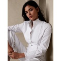 bananarepublic Ruffle Pintuck Shirt