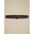 bananarepublic Leather Western Embossed Belt