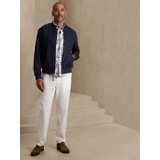 bananarepublic Linen-Blend Bomber Jacket