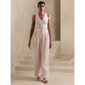 bananarepublic Linen-Blend Paperbag Pant