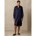 bananarepublic Poplin Midi Shirtdress